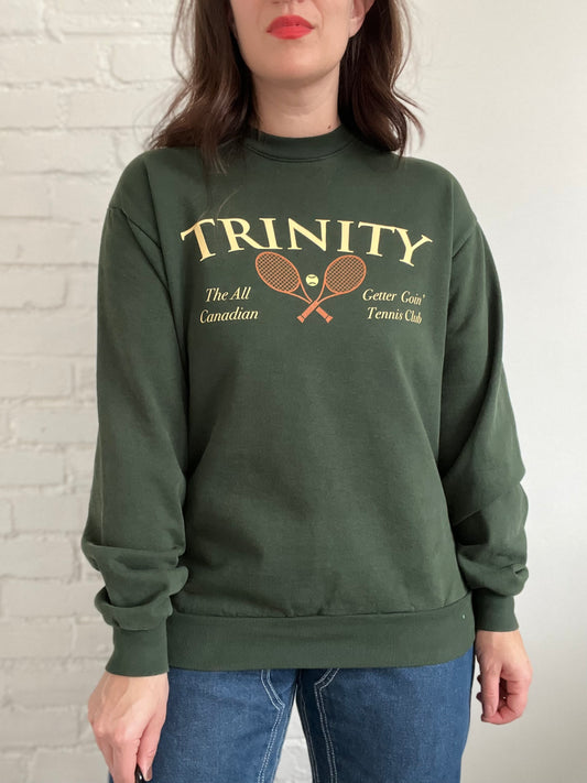 Trinity The Label Tennis Crewneck - Size M