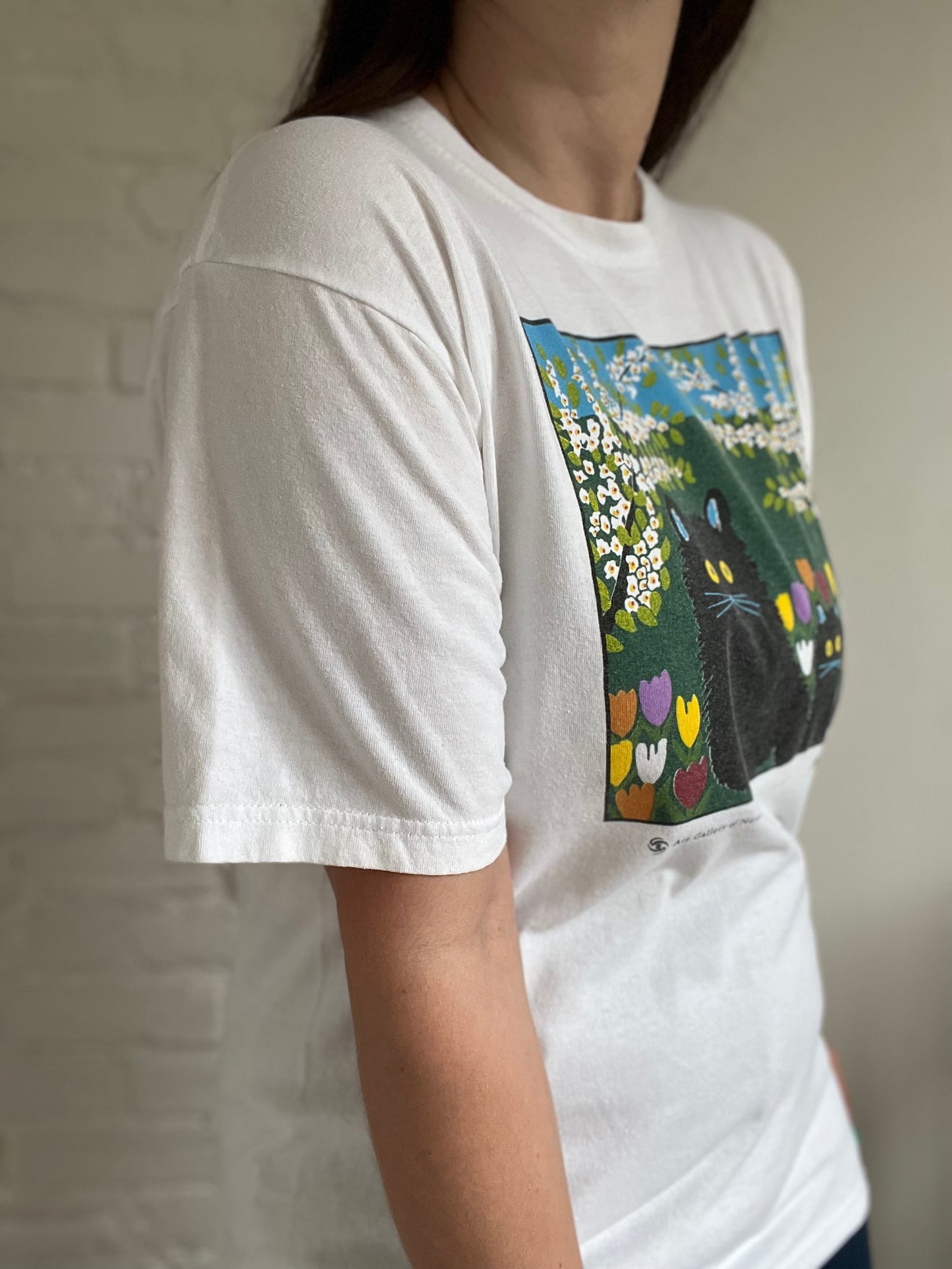 1996 Maud Lewis "Three Black Cats" - Size M Unisex