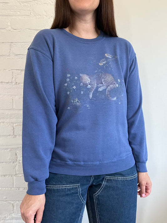 Northern Reflections Cat Sweater - Size M/L