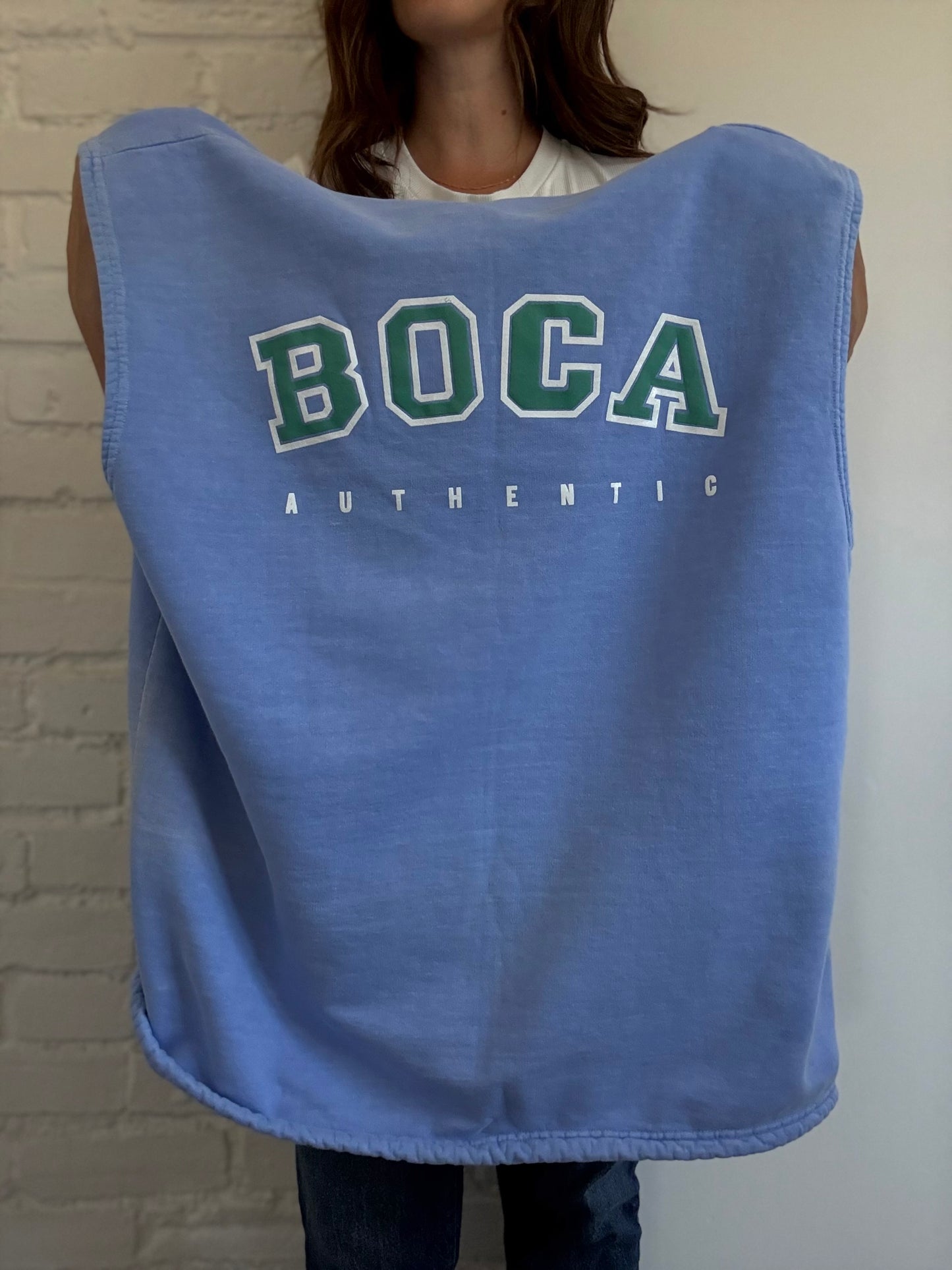 Vintage BOCA Hoodie Vest - Size XL