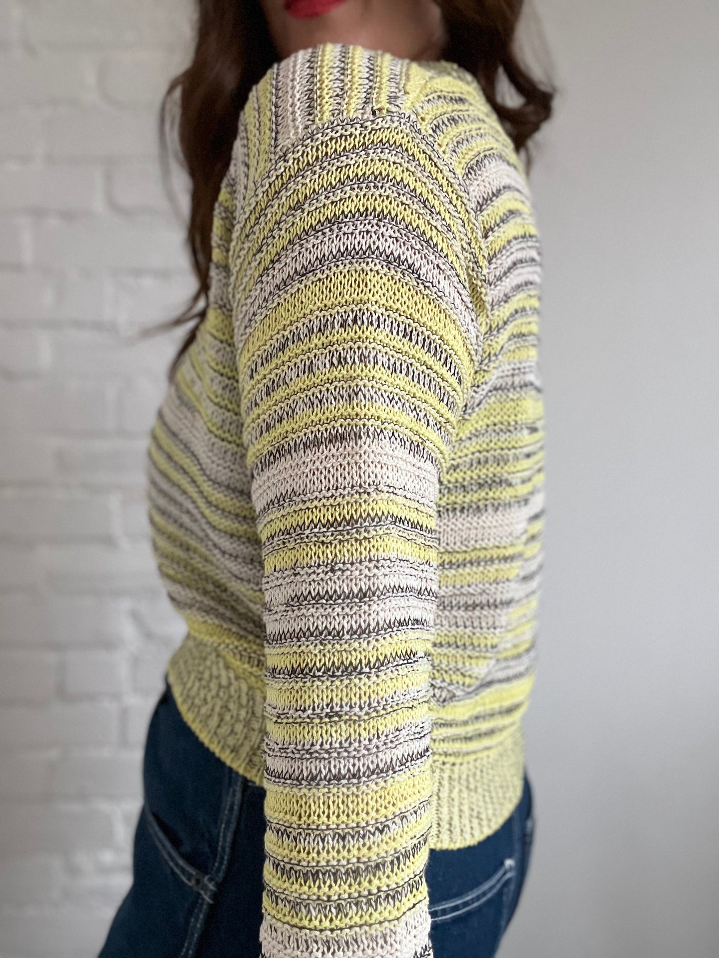 ASTR Crossover Knit Sweater - Size S