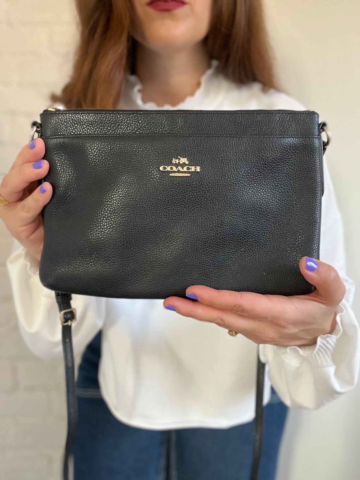 Coach Journal Leather Crossbody