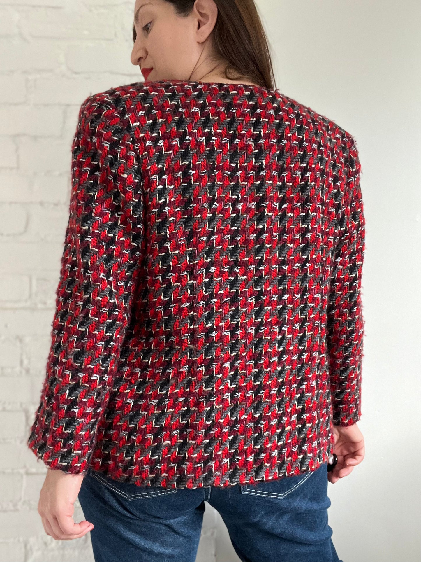 Couture Sport Tweed Blazer - L