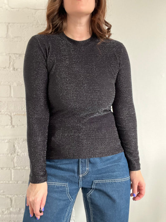 Vintage Bergdorf Goodman Metallic Top - Size M