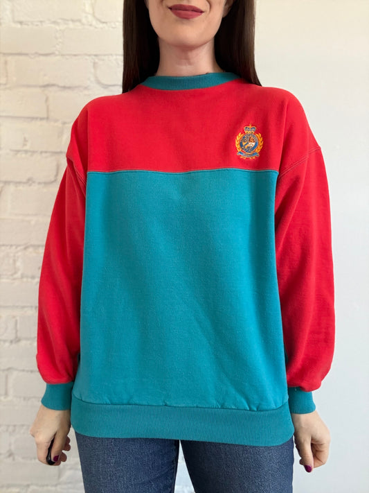 Vintage Polo Colourblock Crew - Sz. S/M
