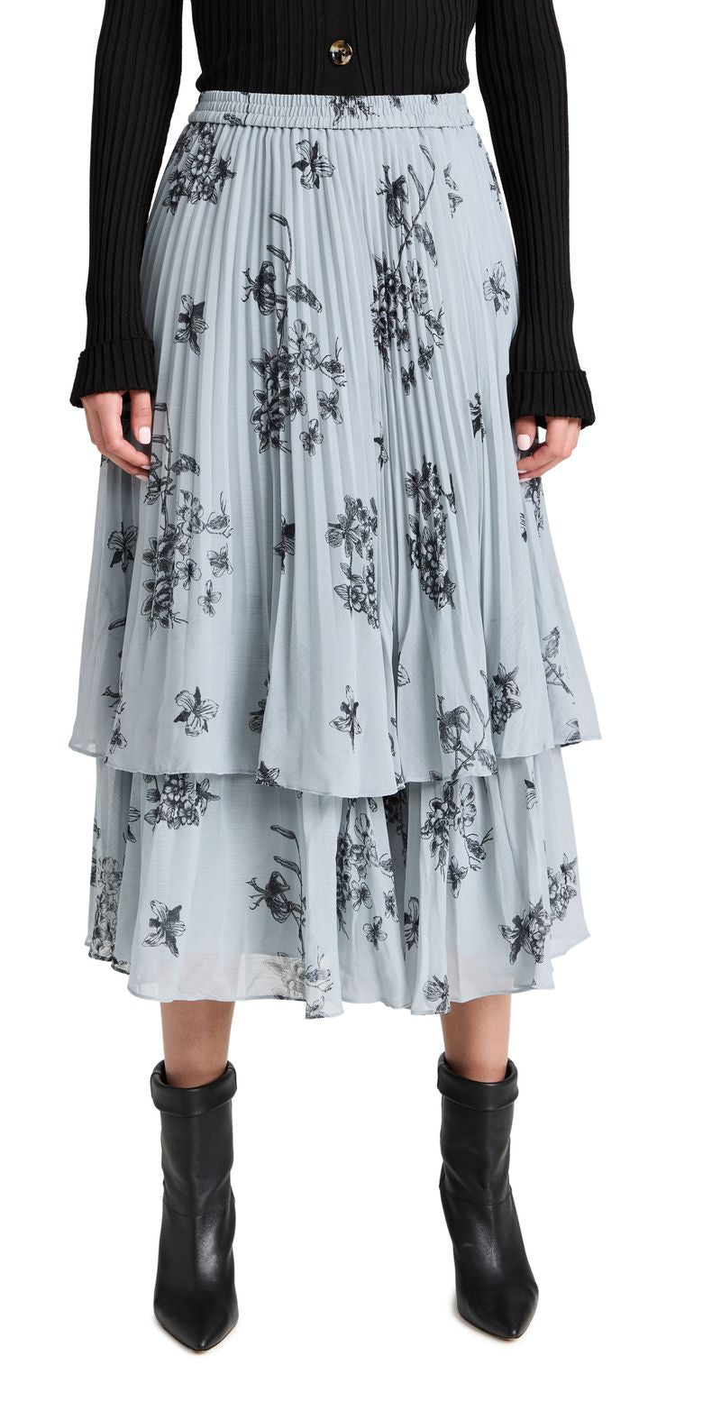 Club Monaco Pleated Skirt - Size S
