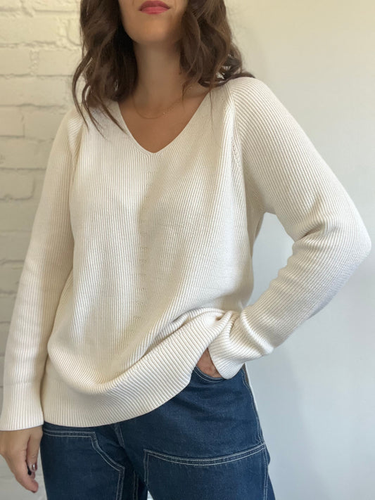 Athleta Hanover Merino Fine Wool Sweater - L