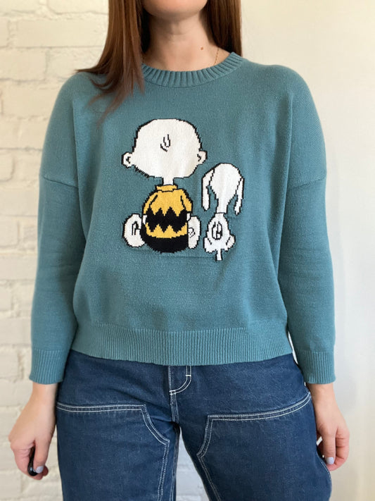 Charlie Brown & Snoopy Sweater - Size M