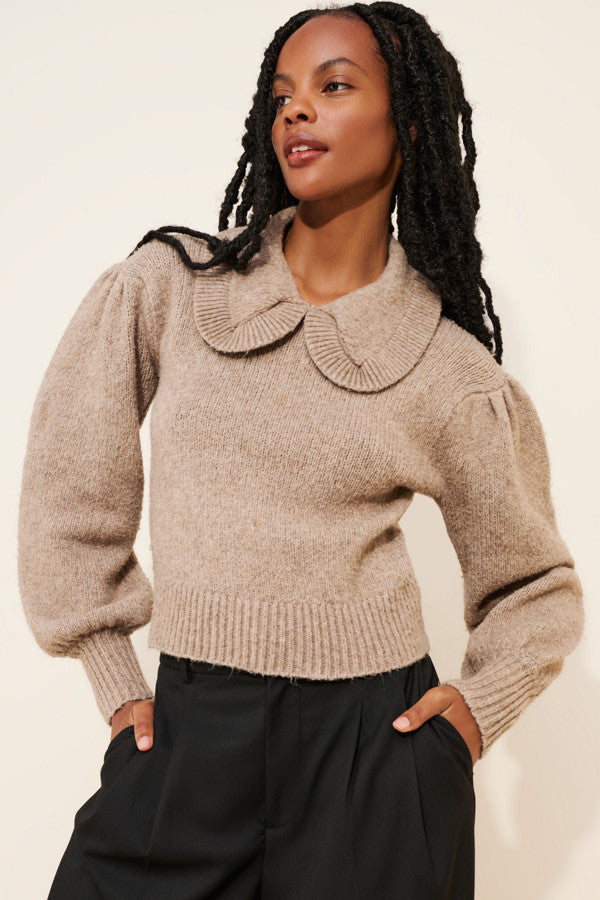 ASTR the Label Peter Pan Knit Sweater - Size XS
