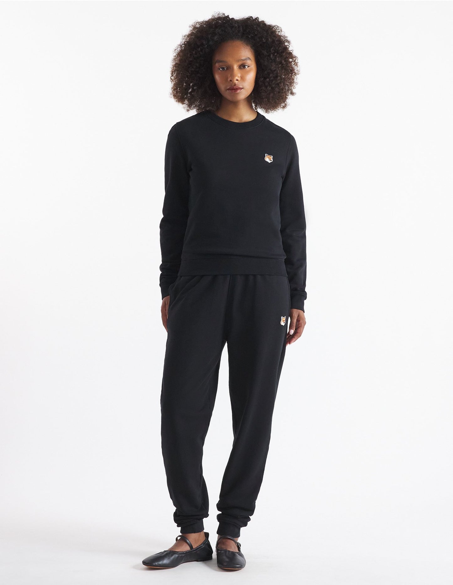 Maison Kitsune Fox Head Patch Sweater - M/L