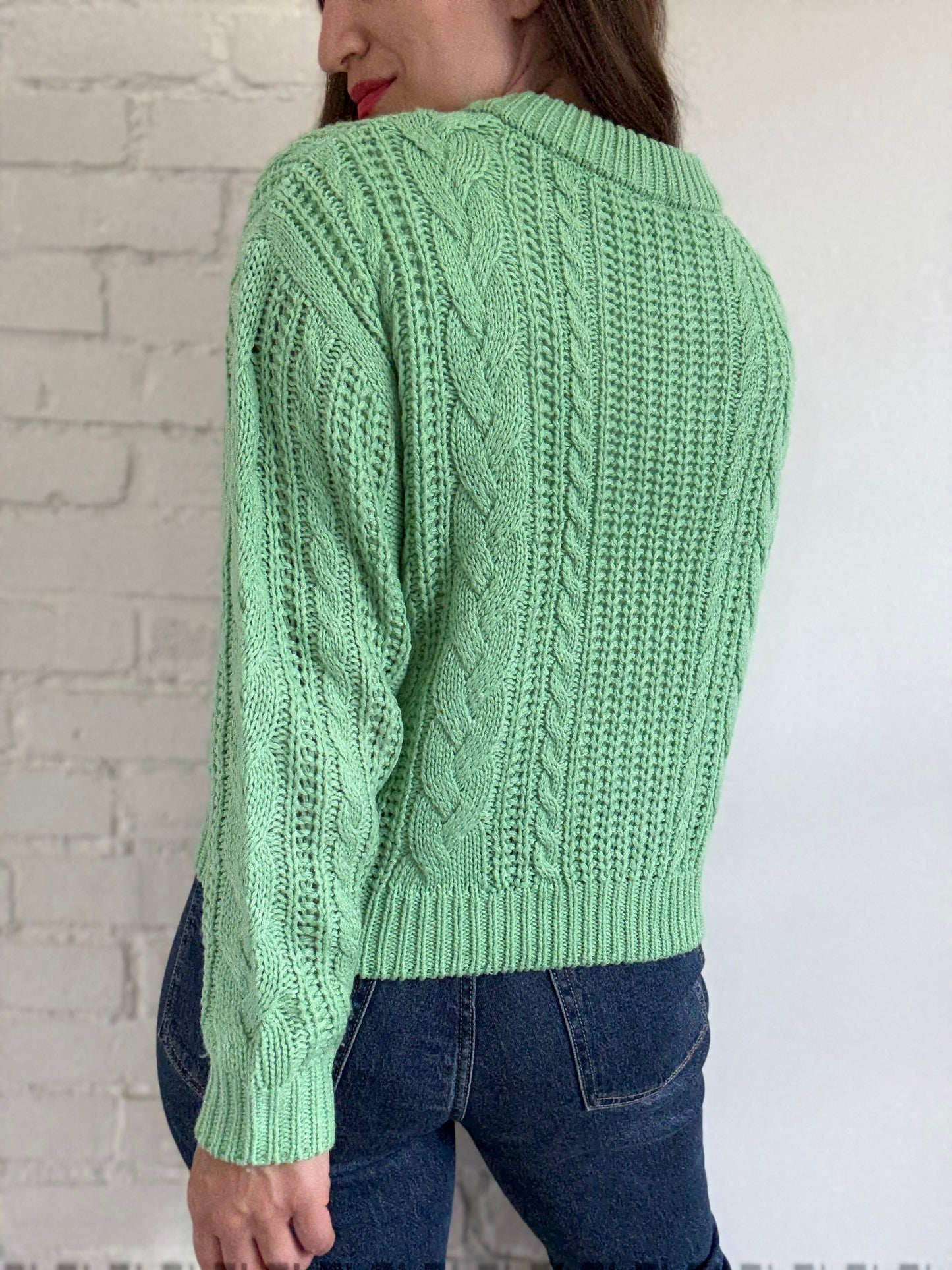 Ichi Ihalisia Knit Cardigan - Size M (oversized)