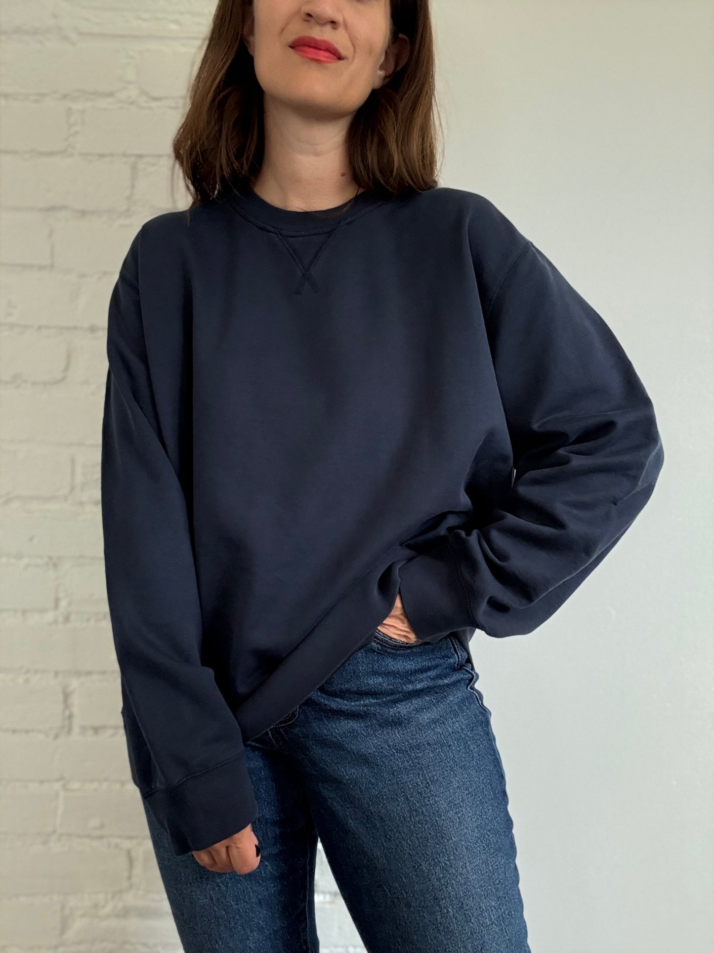 Everlane Uniform French Terry Crewneck - Size XXL