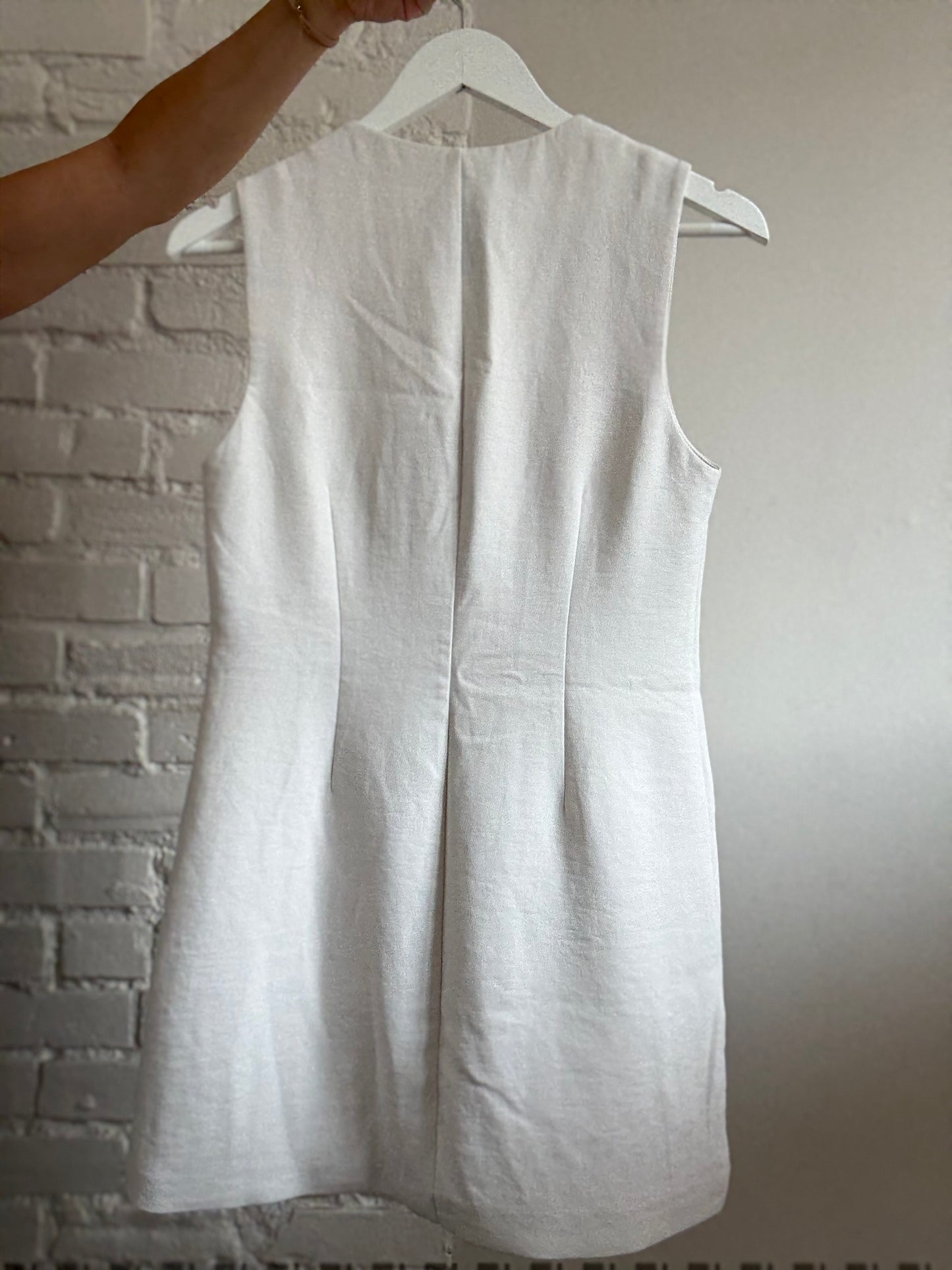 A&F Mara Crepe Vest Mini-Dress - Size S