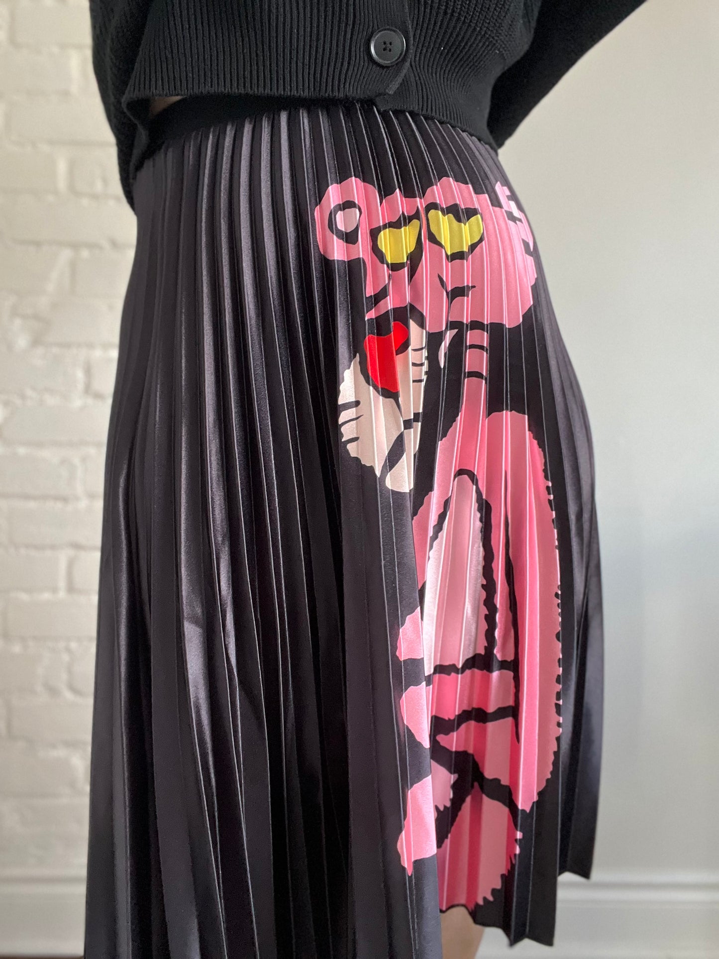 Pink Panther Pleated Skirt - Size M/L