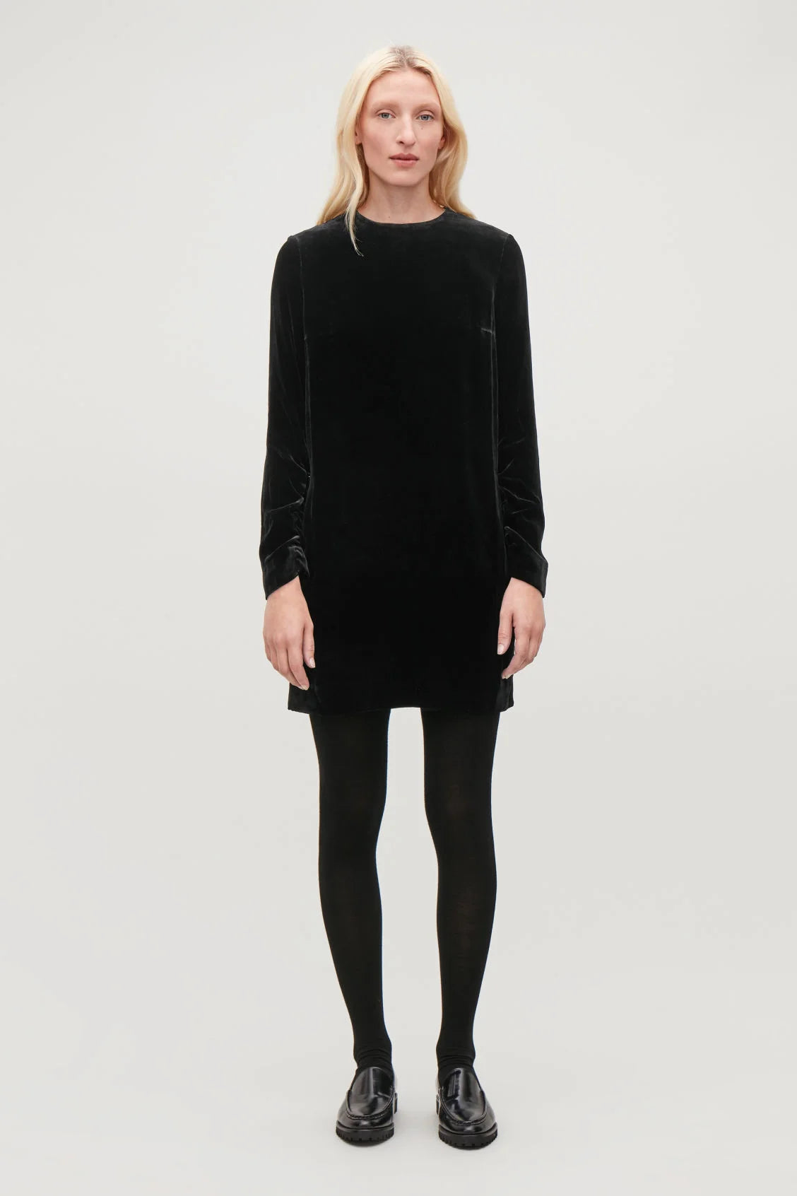 COS Velvet T-Shirt Dress - Sz. 12 or L