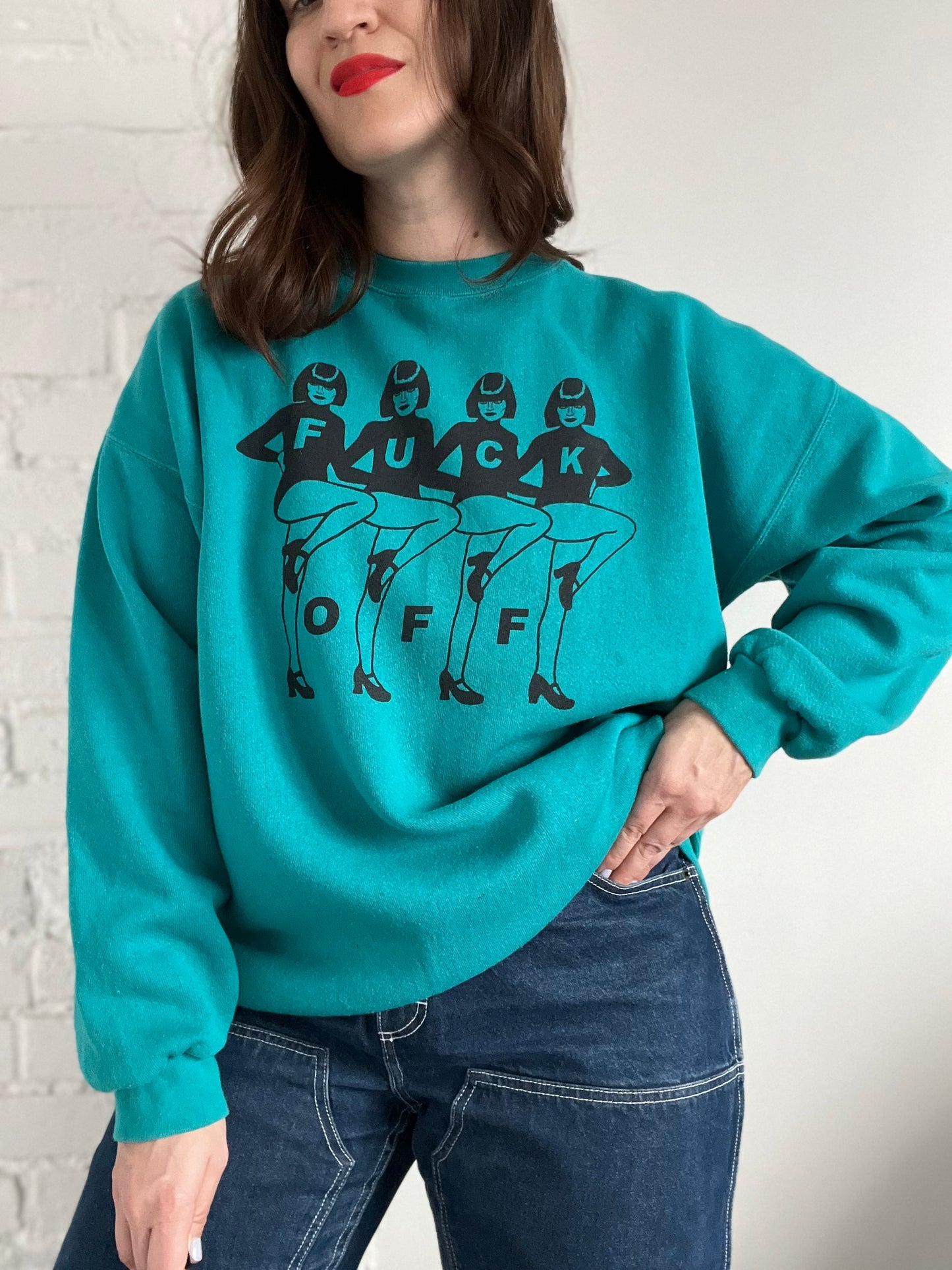 Fuck Off Crewneck - Size XL