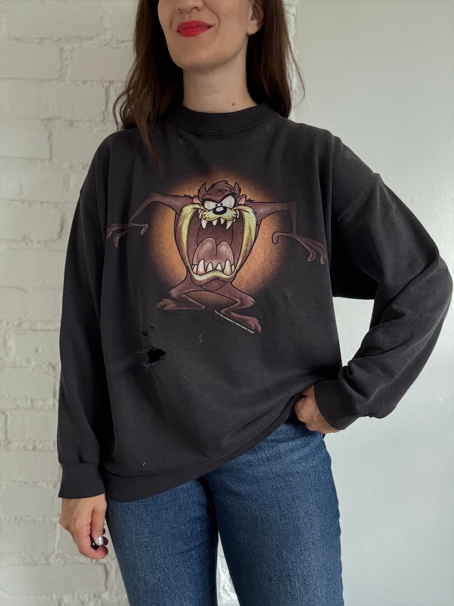 1992 Tasmanian Devil Crewneck - Size L/XL