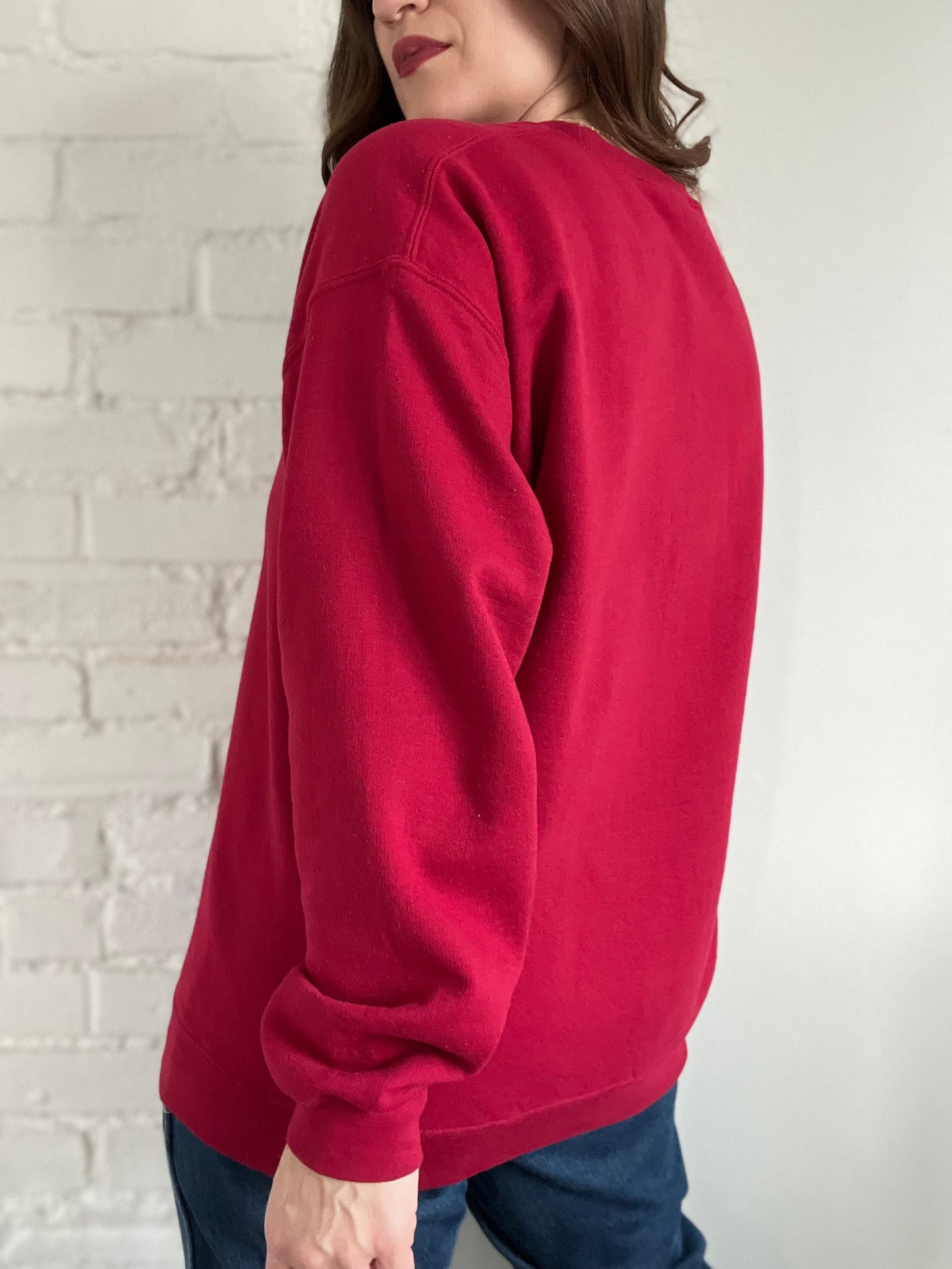 Apple Puppies Crewneck Sweater - L