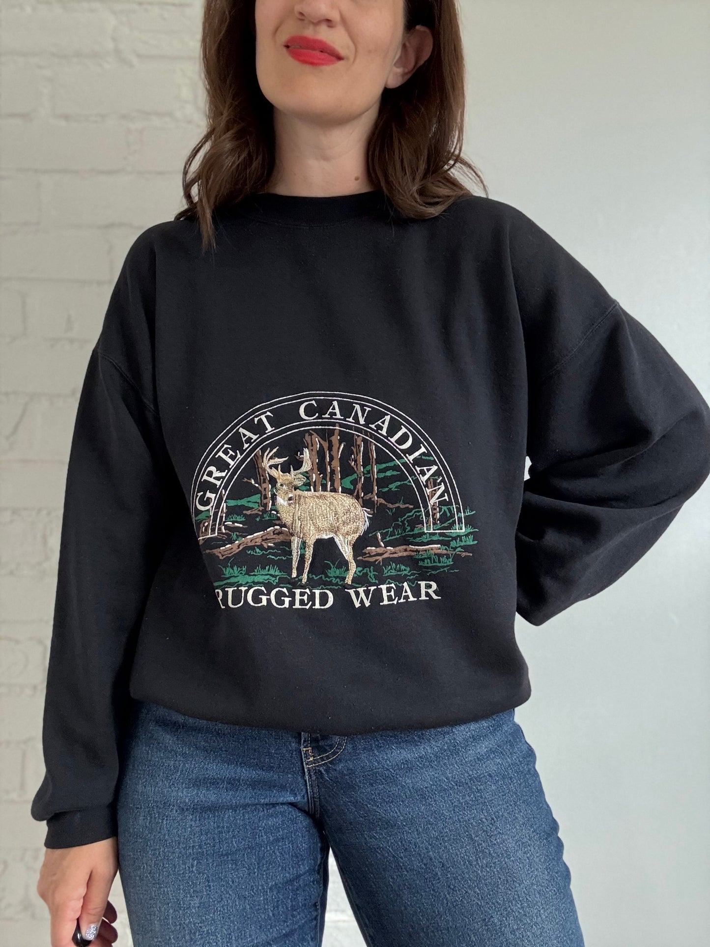 Great Canadian Rugged Sweatshirt - Size L (oversized)