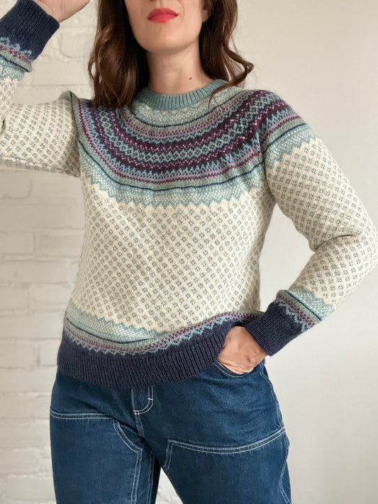 Oysho Jacquard Knit Jumper - Size S