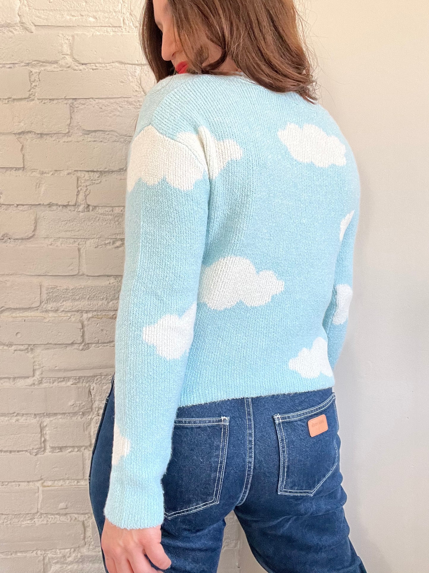 Up in the Clouds Sweater - M