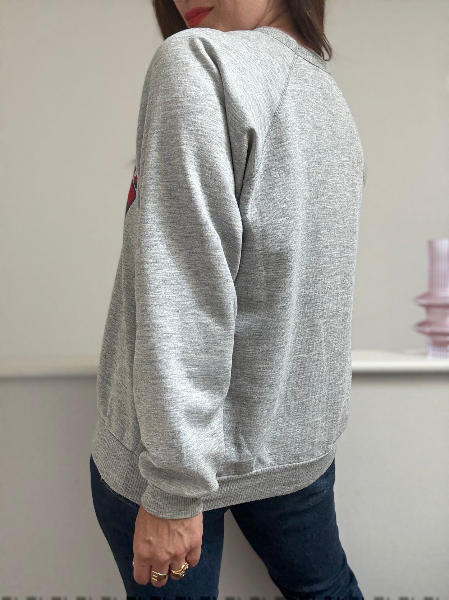 90s Cotton Ginny Graphic Sweater - Size L