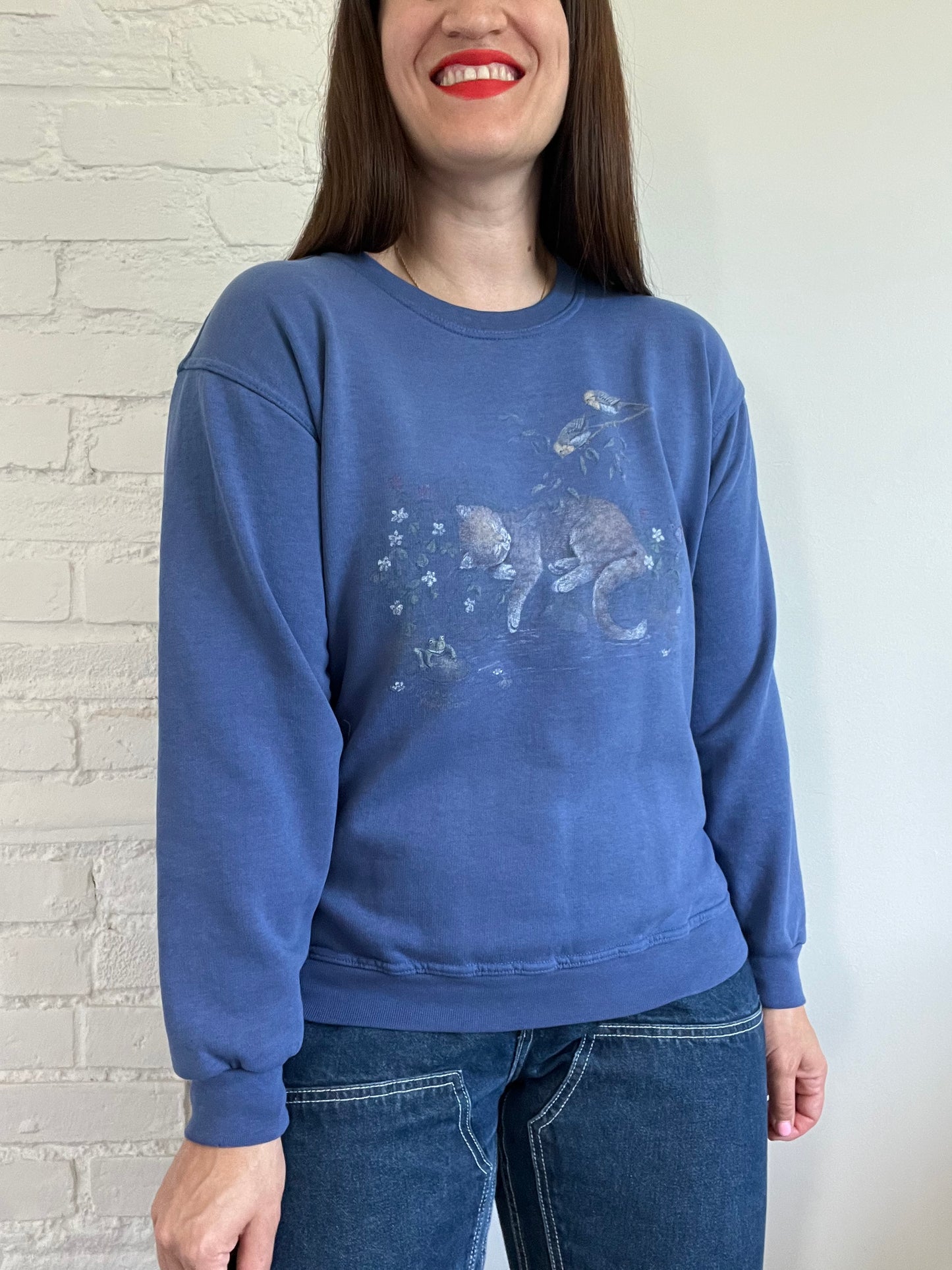 Northern Reflections Cat Sweater - Size M/L