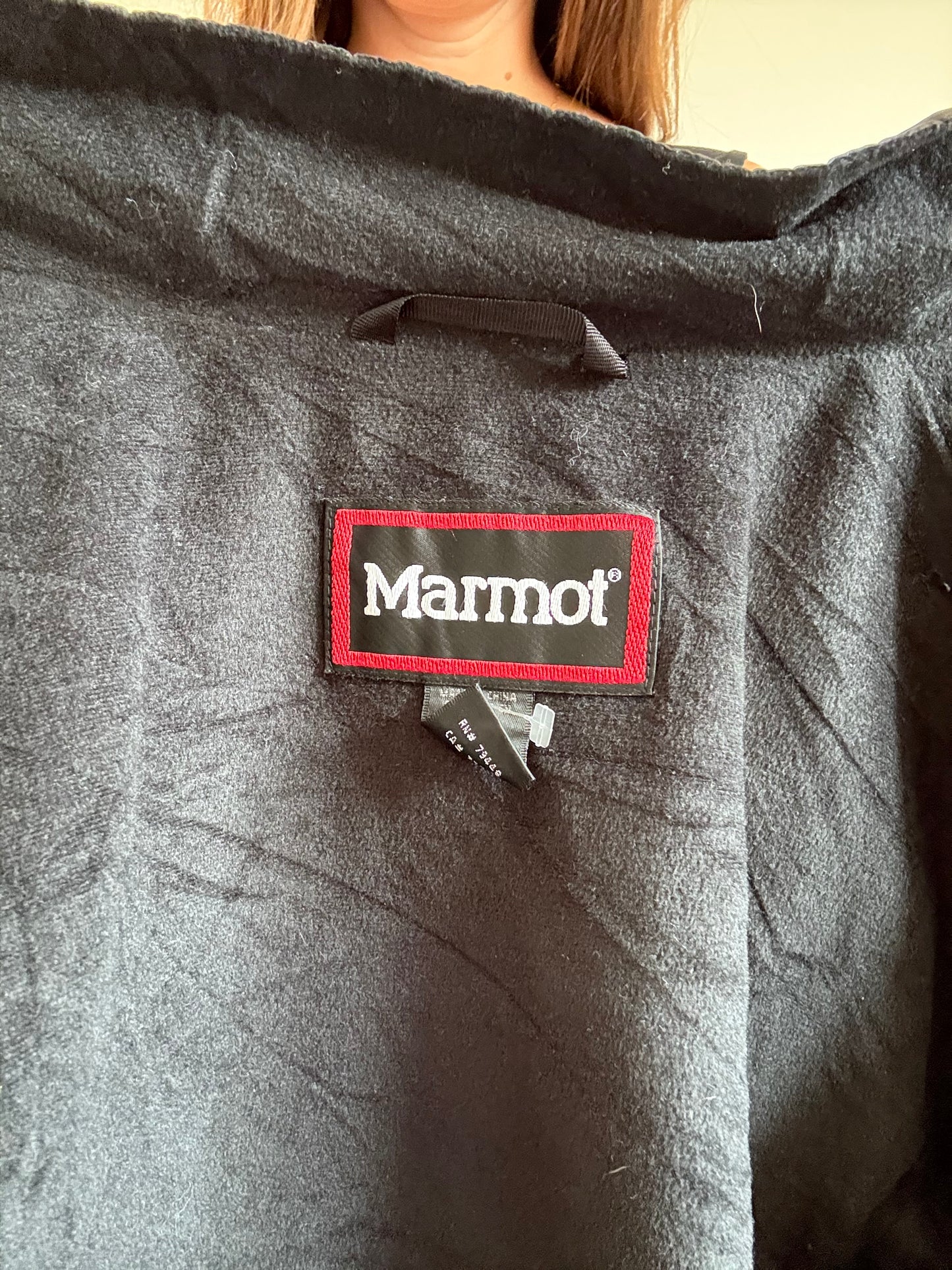 Marmot Fleece-Lined Windbreaker - Size M