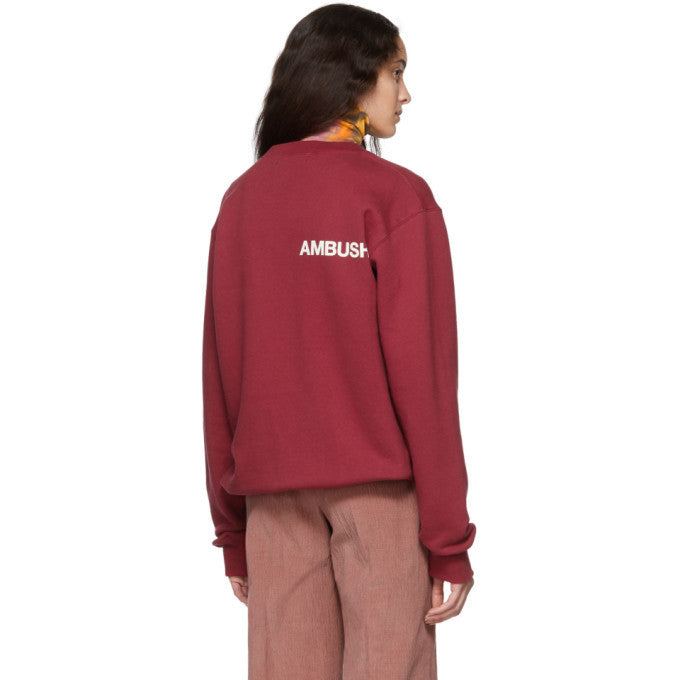 AMBUSH x SSENSE Graphic Print Crewneck - Sz. S (oversized)