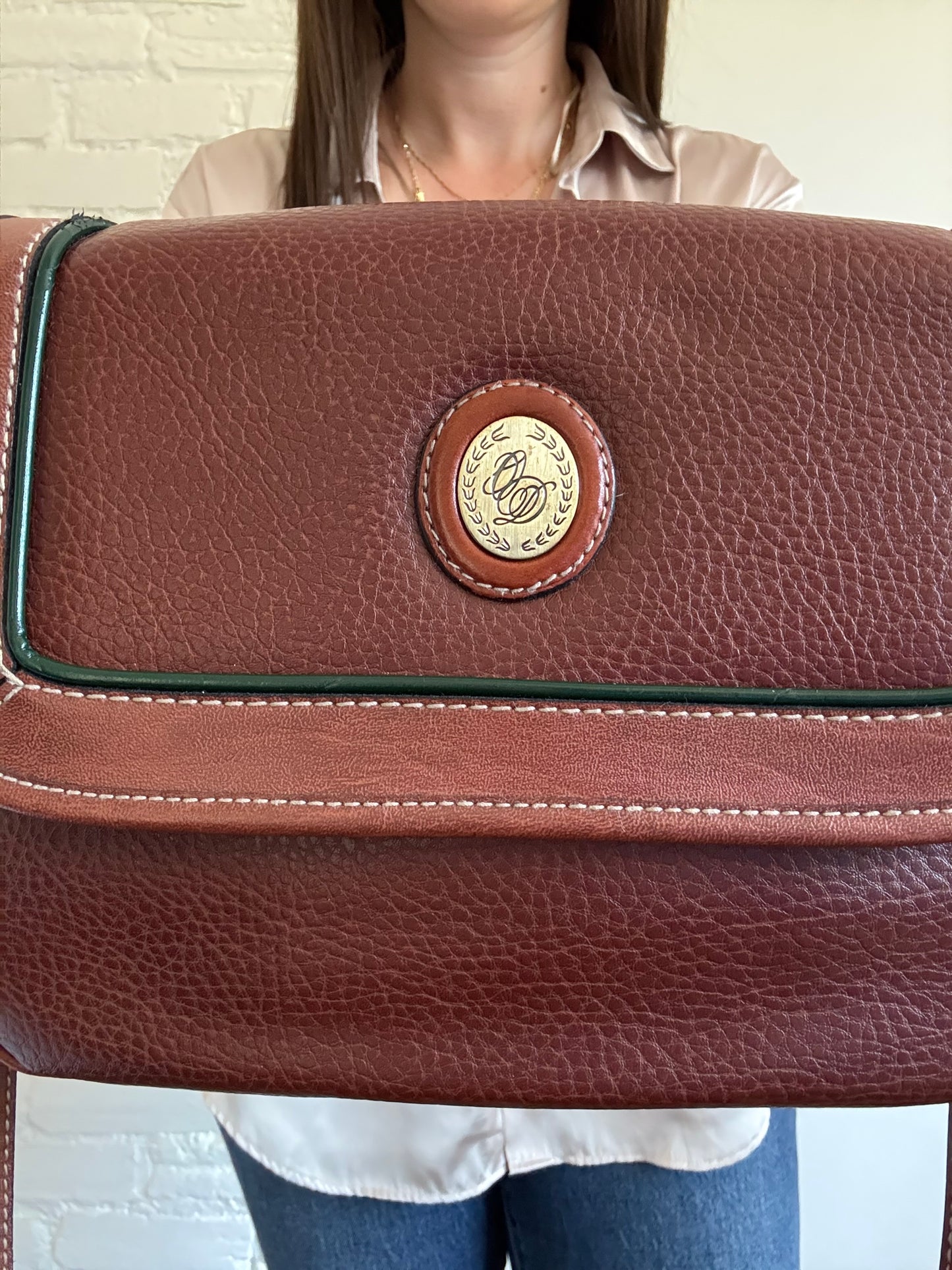 Camera Crossbody Faux Leather Purse
