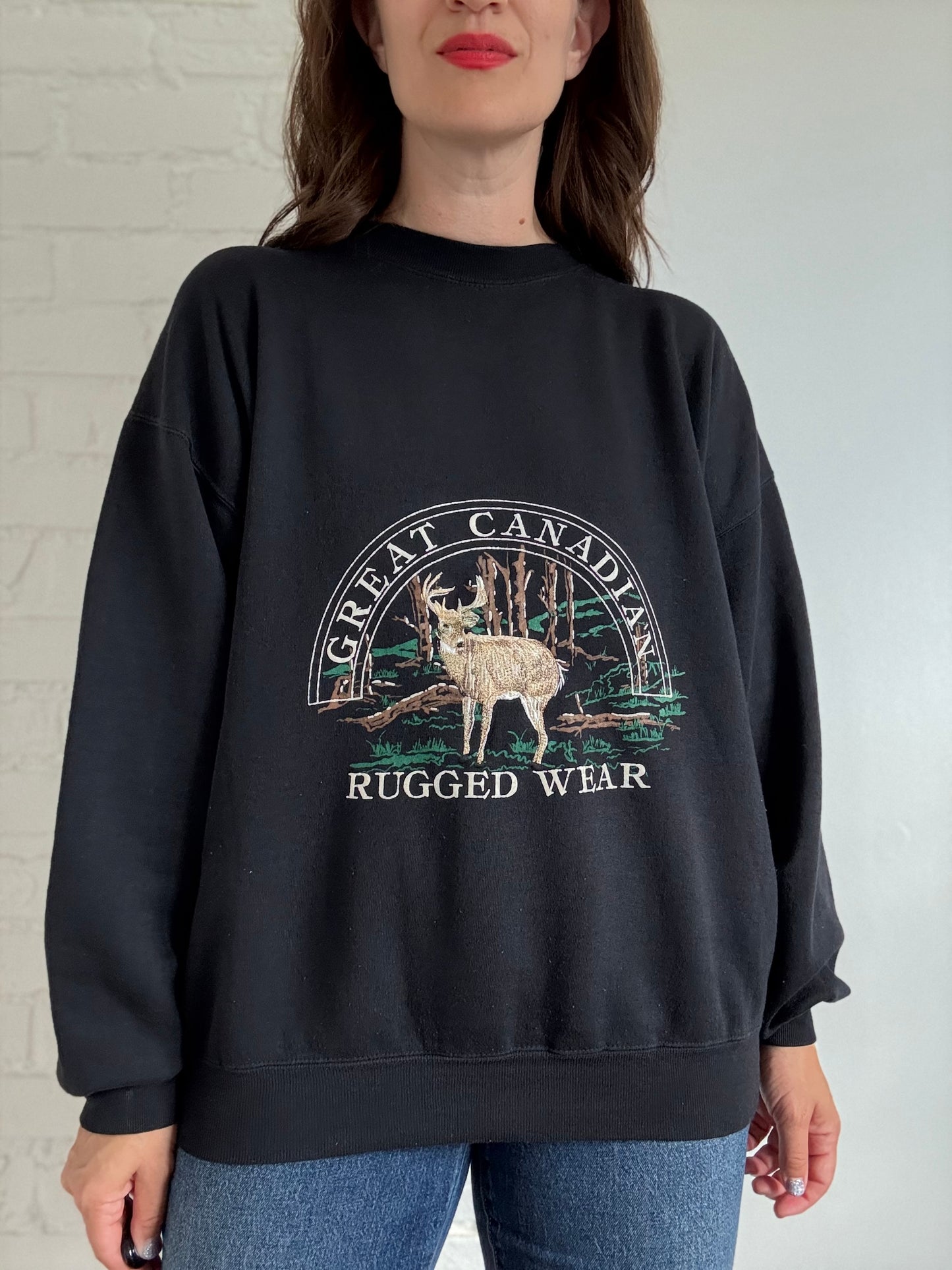 Great Canadian Rugged Sweatshirt - Size L (oversized)