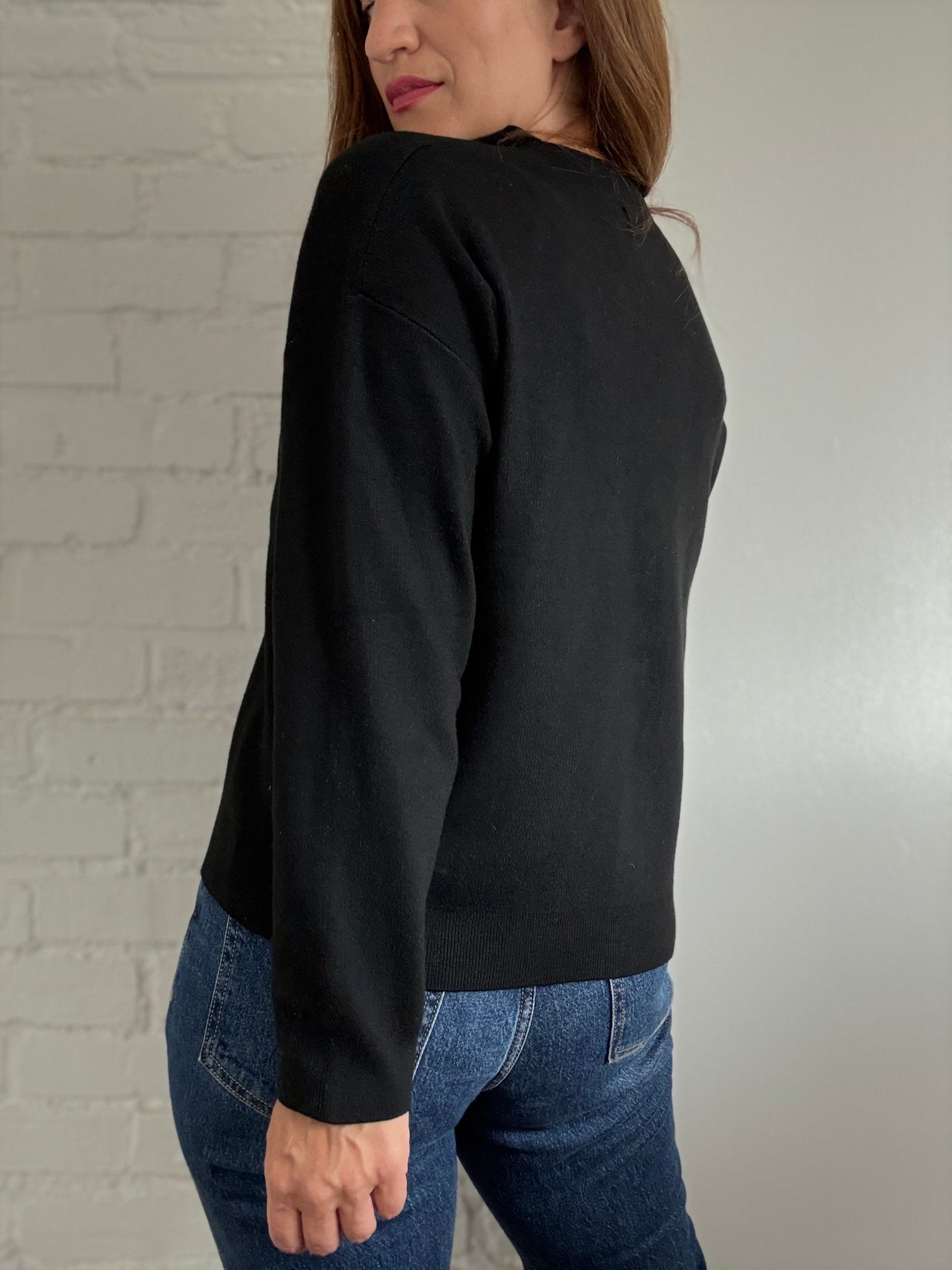 Mango Button Knit Cardigan - Size S