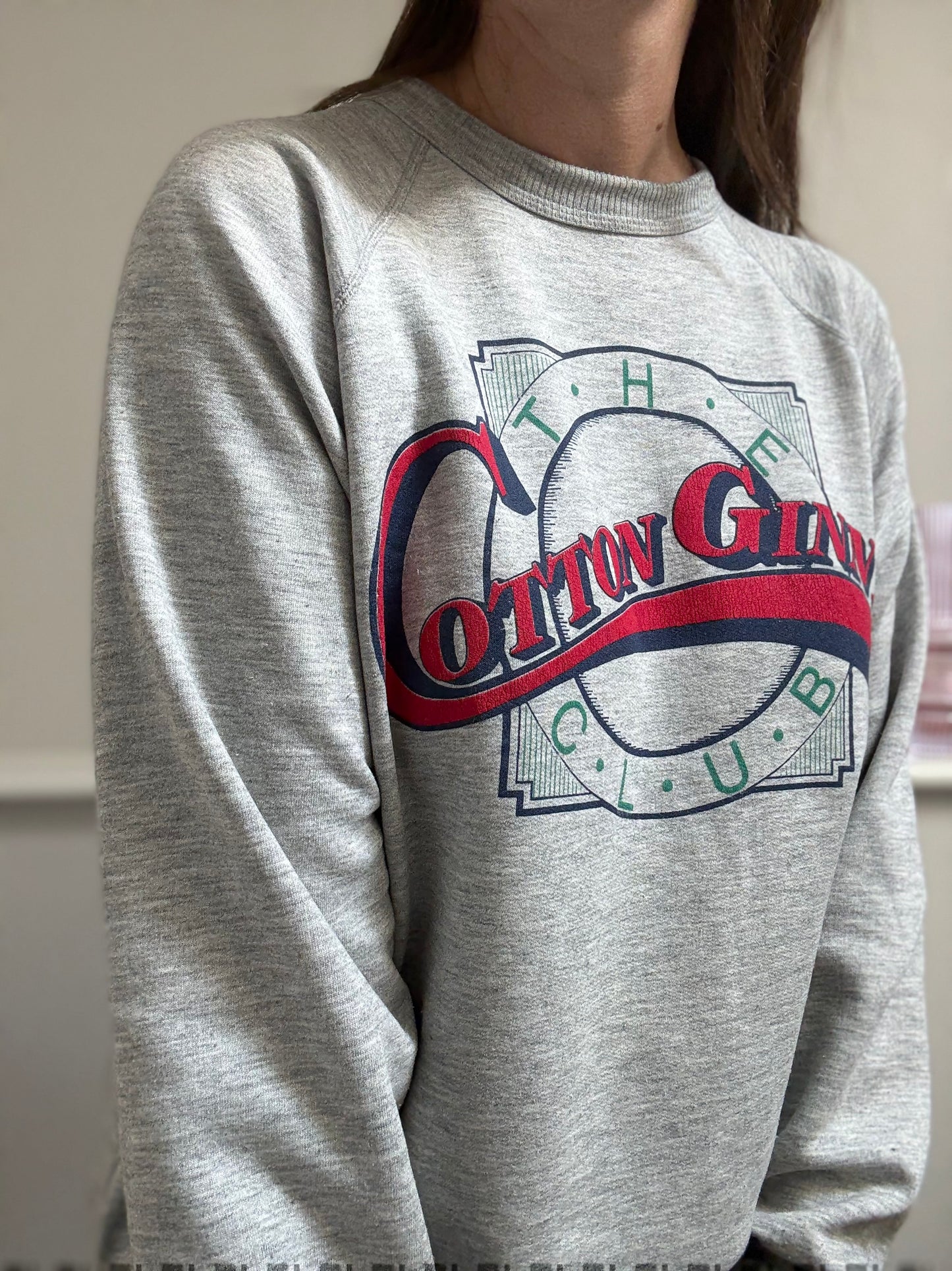 90s Cotton Ginny Graphic Sweater - Size L