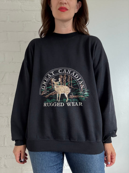 Great Canadian Rugged Sweatshirt - Size L (oversized)