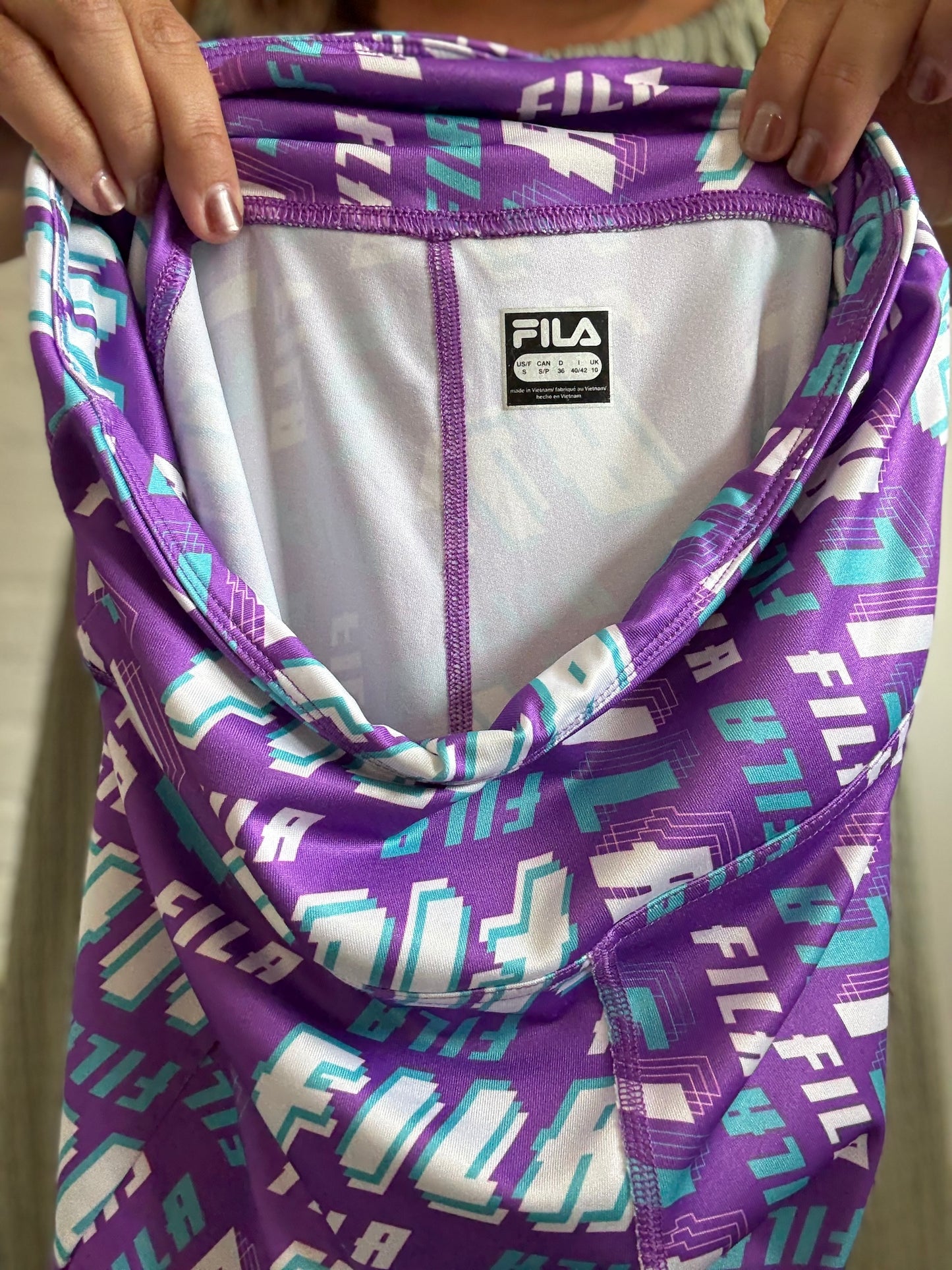 90s FILA Biker Shorts - Size S