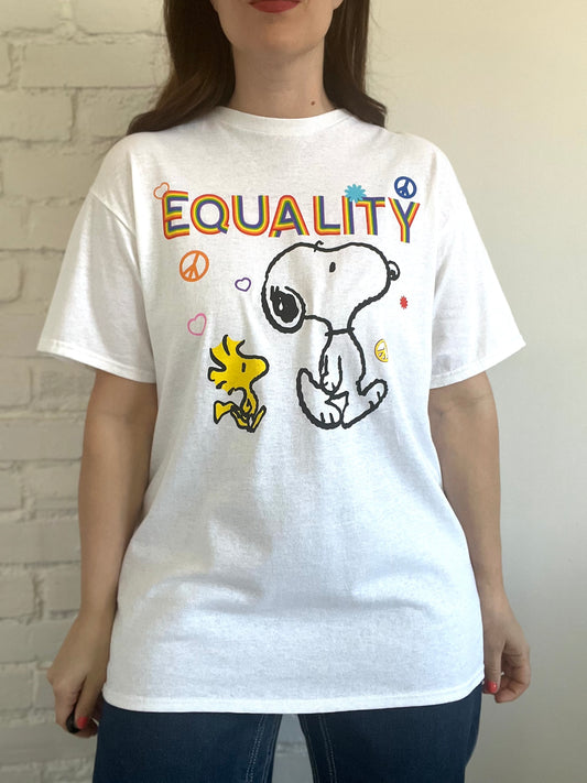 Peanuts Equality T-Shirt - L