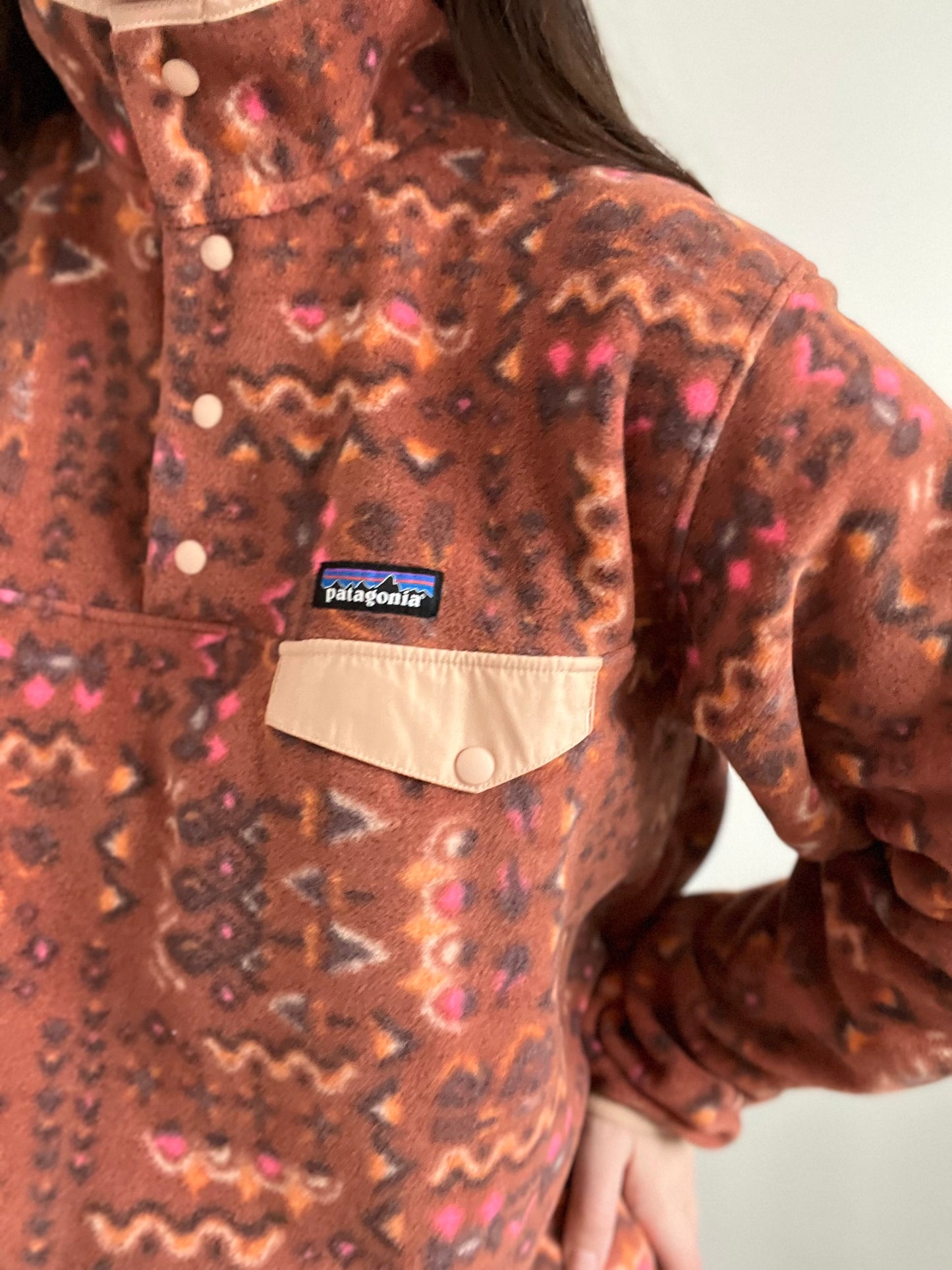 Patagonia Synchilla Fleece Wander Woods - Size L