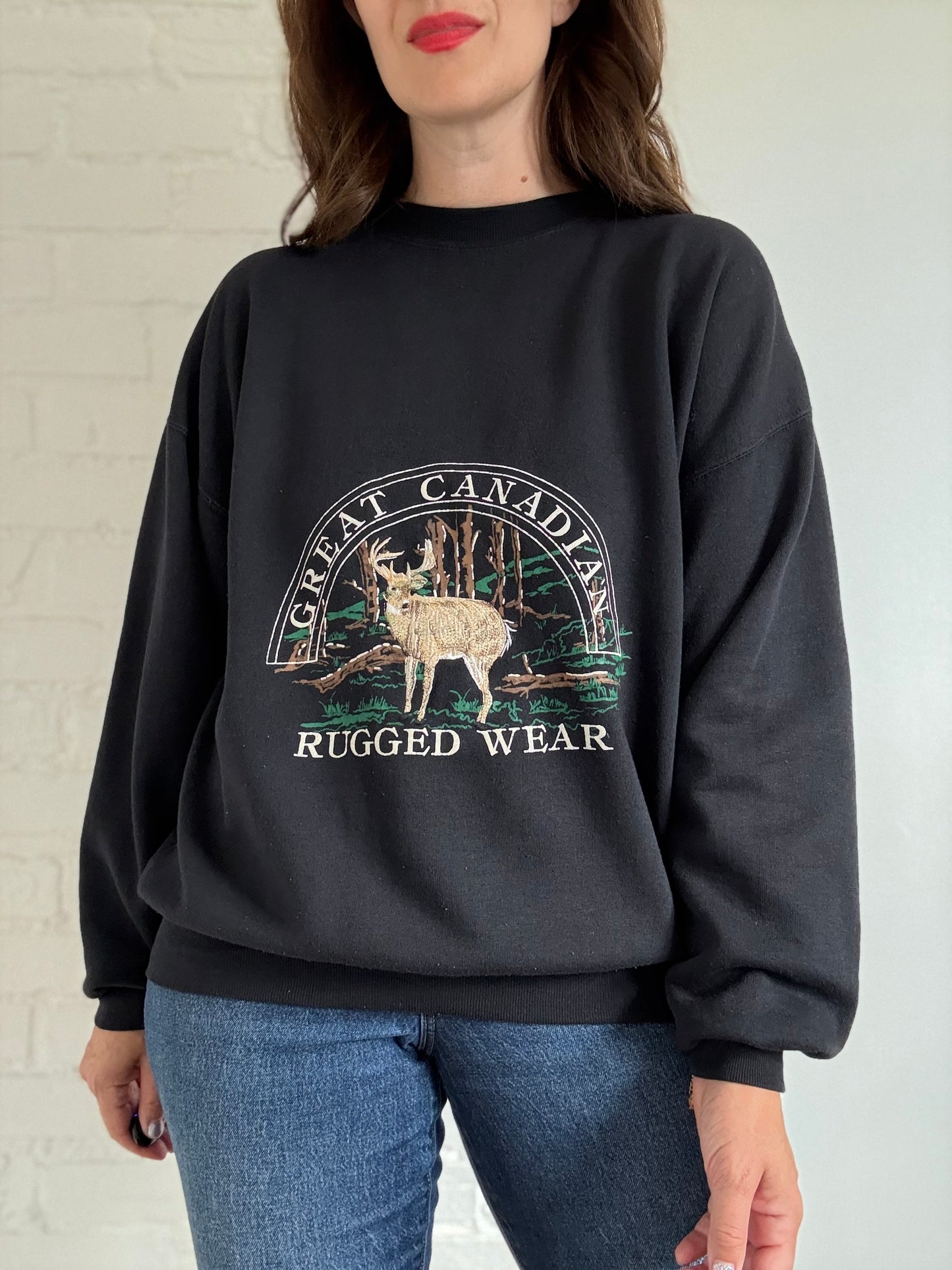 Great Canadian Rugged Sweatshirt - Size L (oversized)