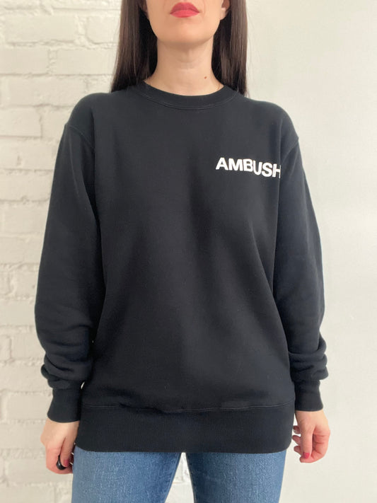 AMBUSH x SSENSE Graphic Print Crewneck - Sz. S (oversized)
