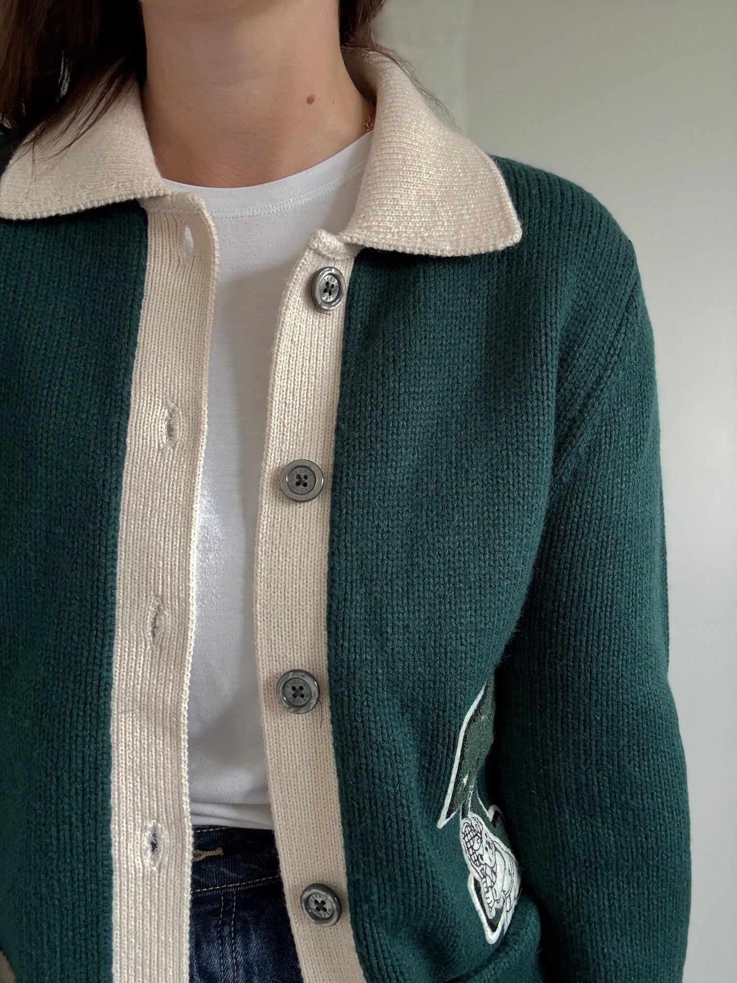 Teenie Weenie Tennis Club Cardigan - Size M/L