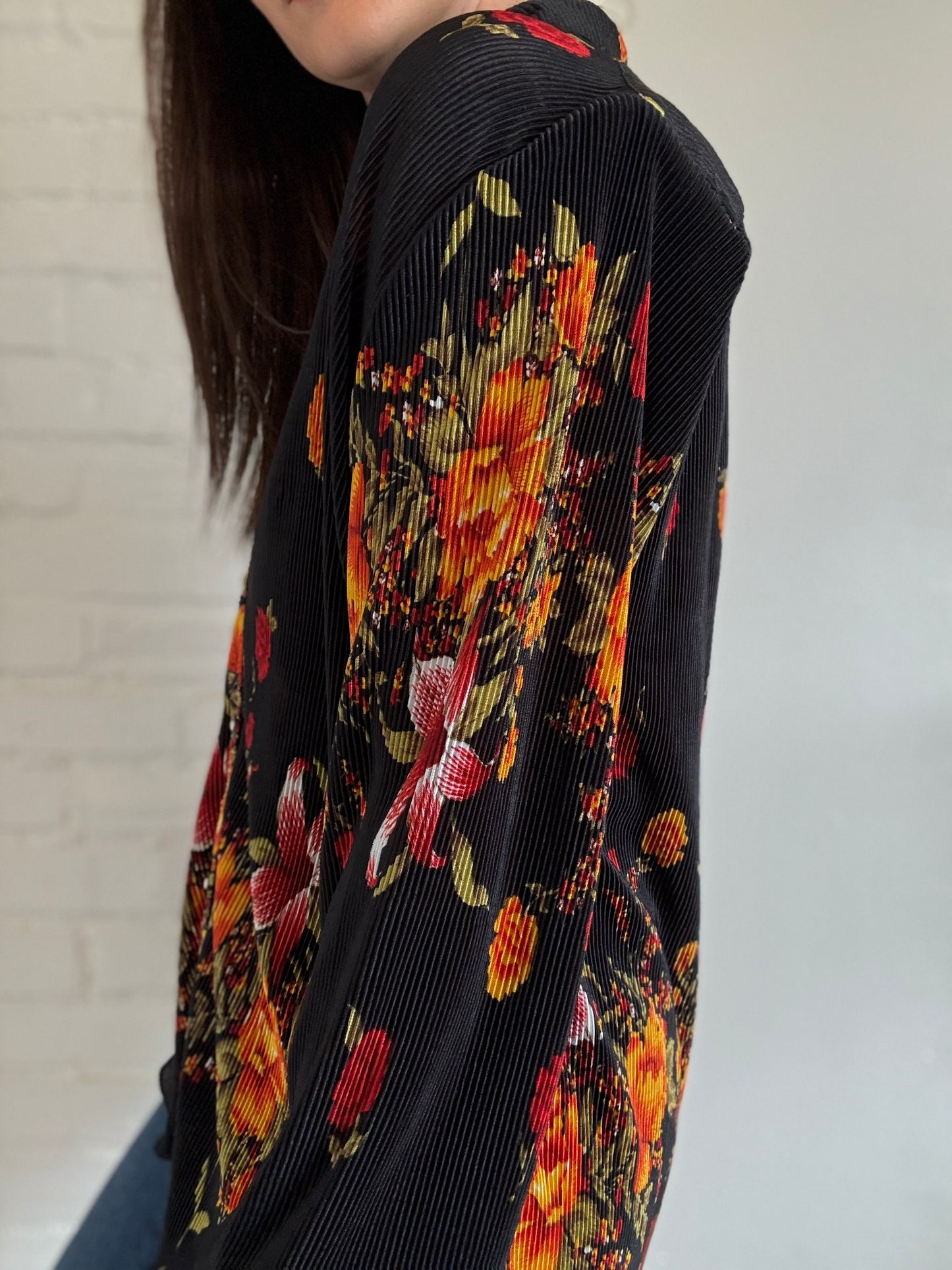 Romantic Plisse Shirt - Size XL
