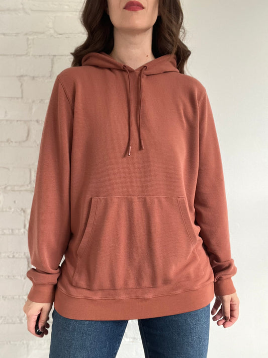 Alo Micro Waffle Hoodie - Size Mens L