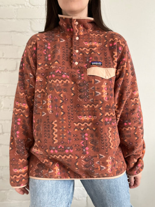 Patagonia Synchilla Fleece Wander Woods - Size L