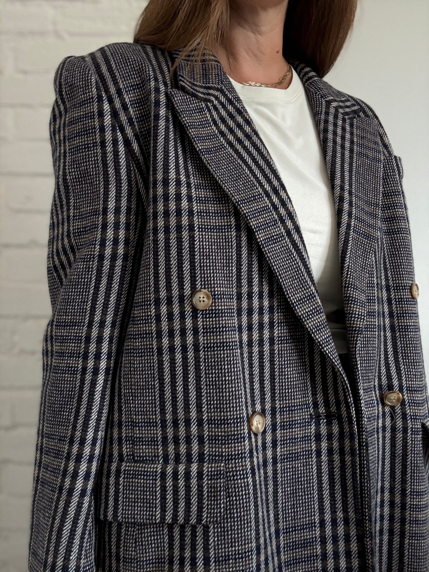 Henry White Dublin Wool Blazer - Size L