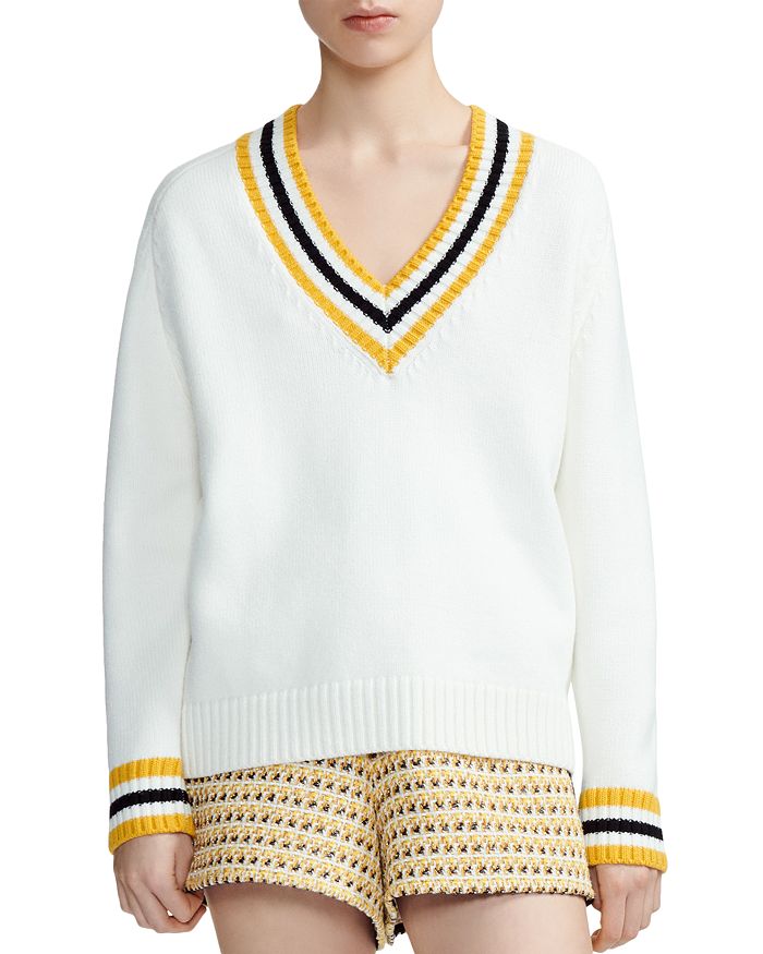 Maje Tennis Sweater - L (Slim Fit)