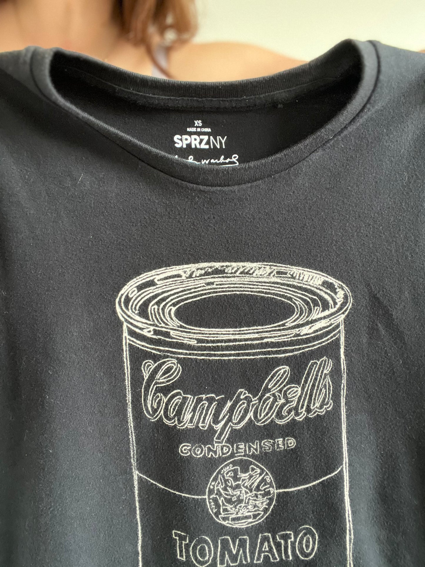 SPRZ NY x Andy Warhol Campbells T-Shirt - Size XS