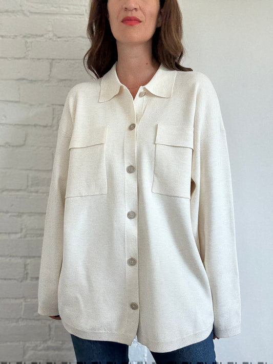 Aritzia Ronnie Oatmeal Sweater - Size L