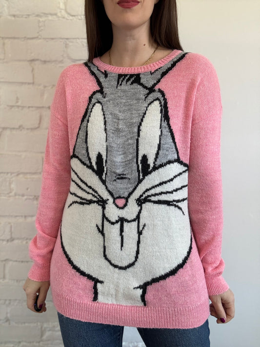 Bugs Bunny Knit Sweater - Sz. L