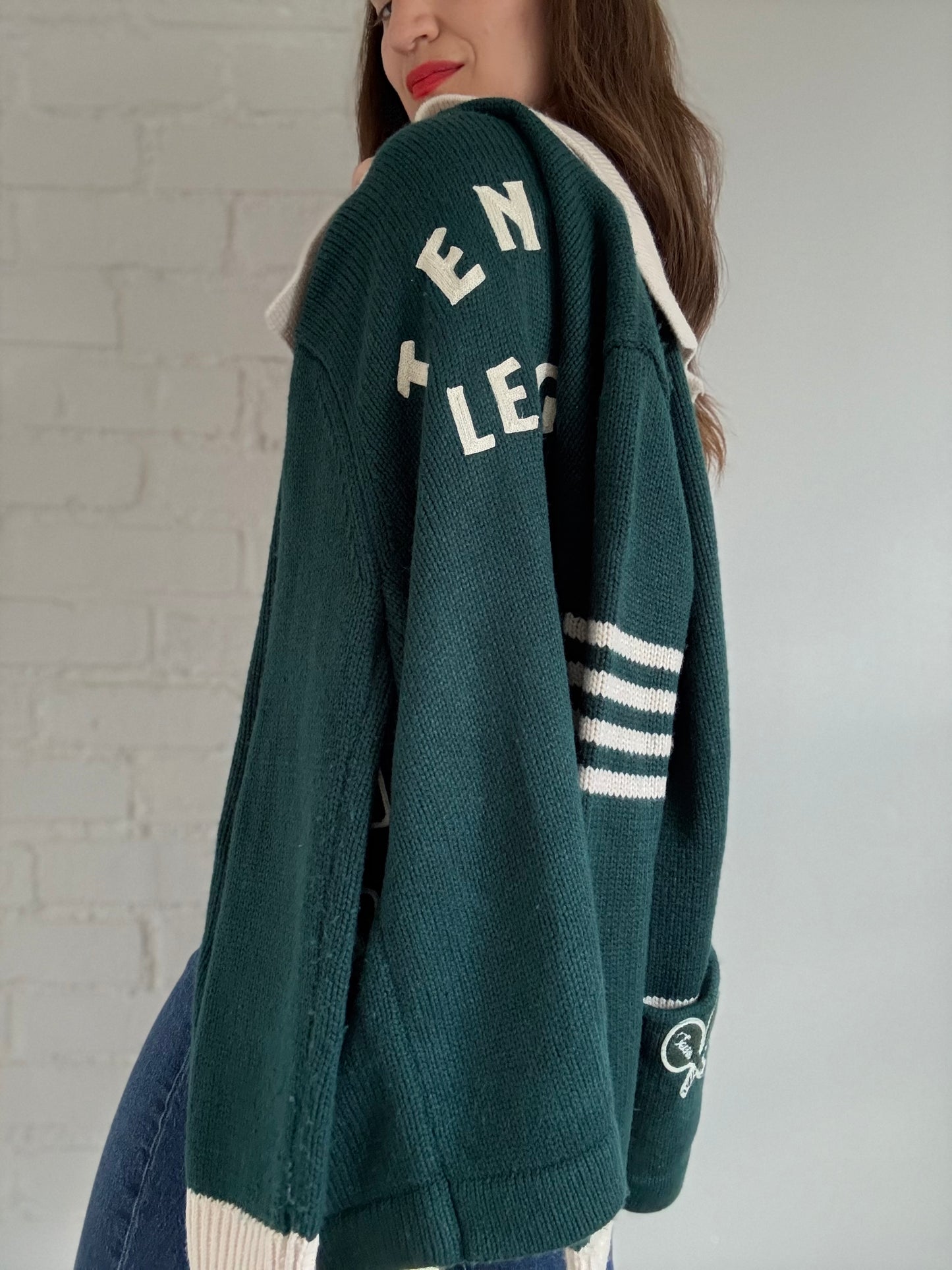 Teenie Weenie Tennis Club Cardigan - Size M/L