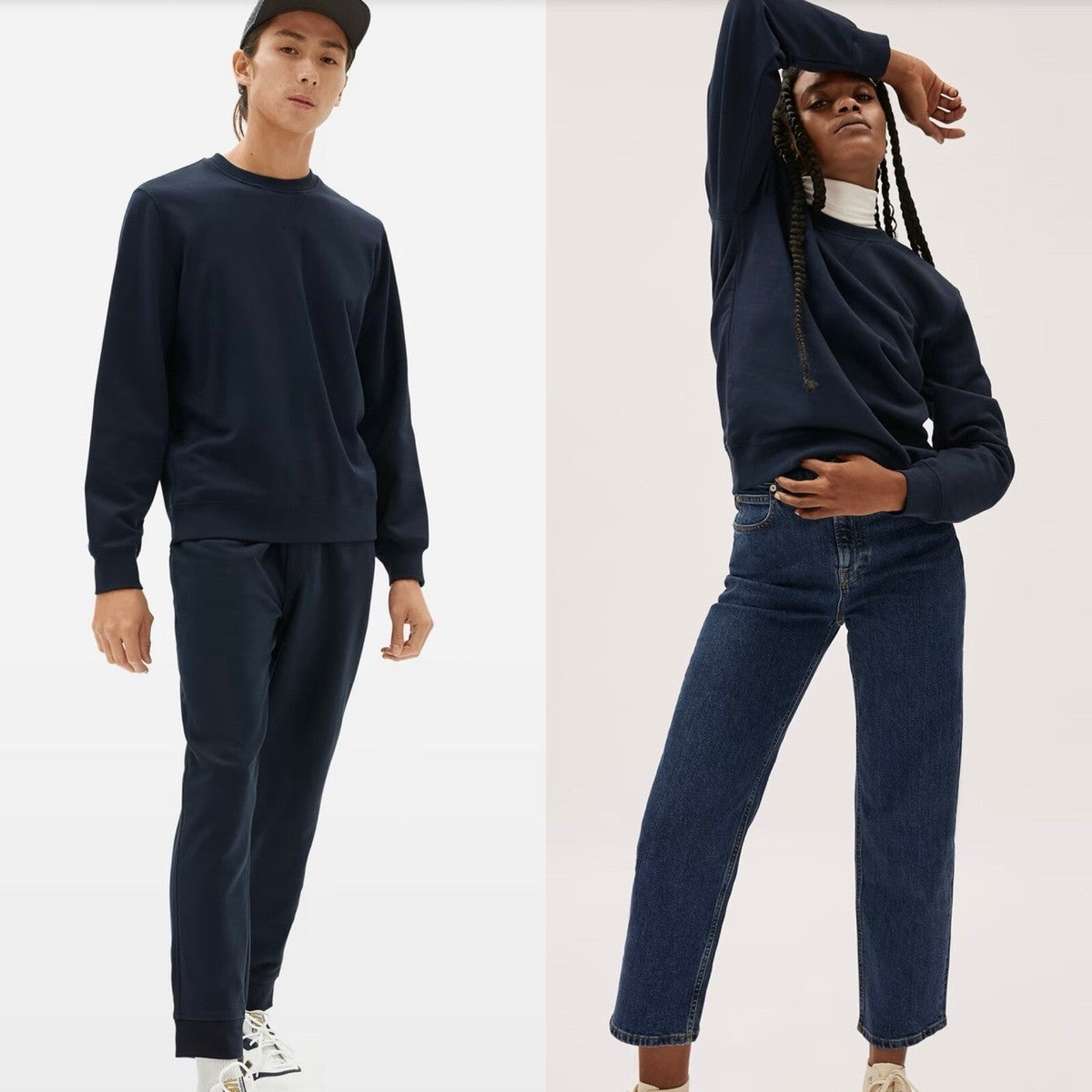 Everlane Uniform French Terry Crewneck - Size XXL